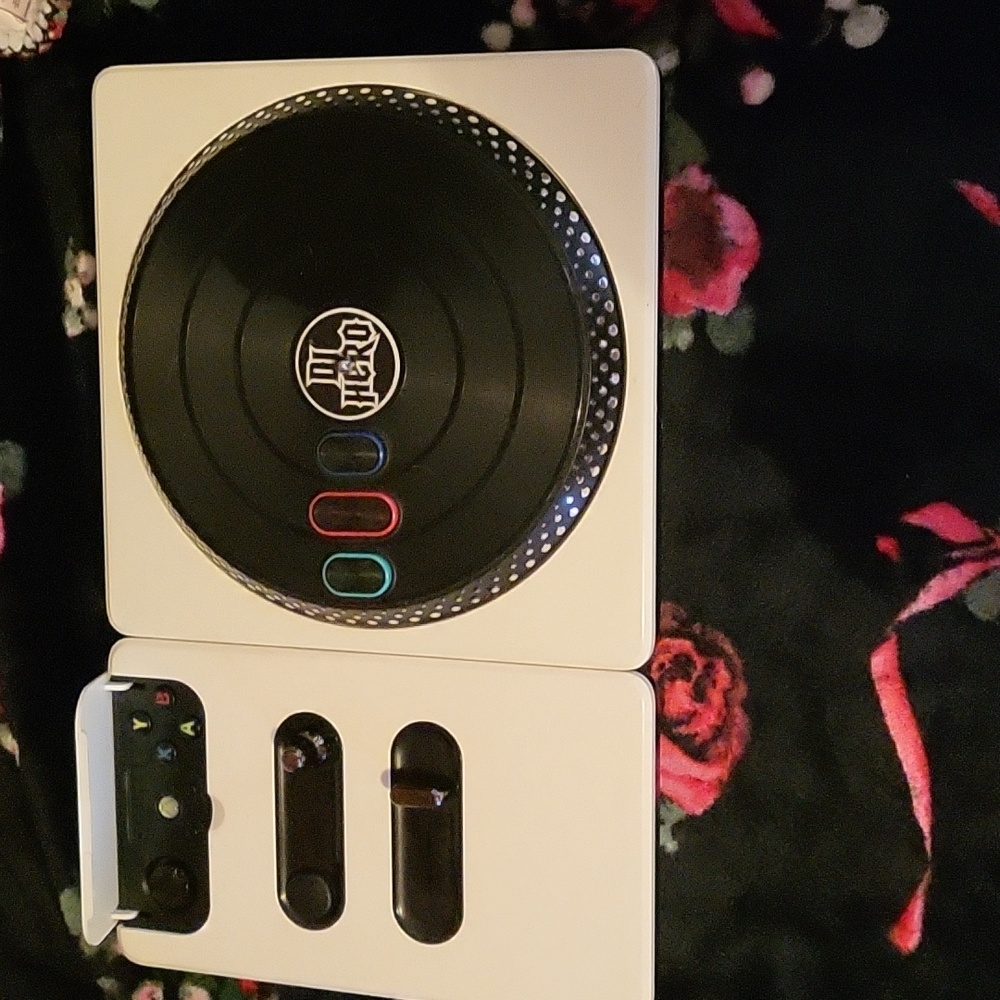 EUC Dj Hero Wireless Turntable White Controller XBOX 360